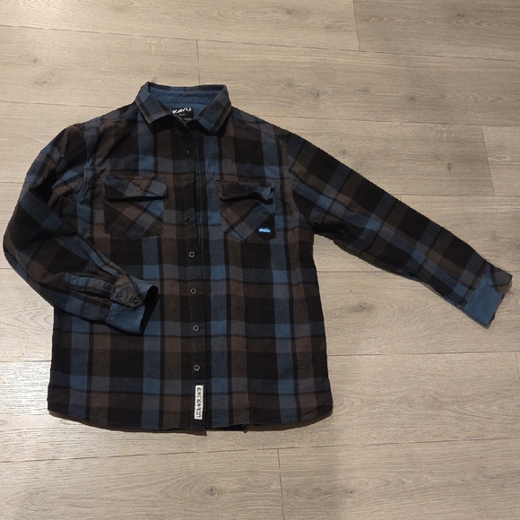 Kavu Other - Kavu Buffaroni Plaid Cotton Shirt